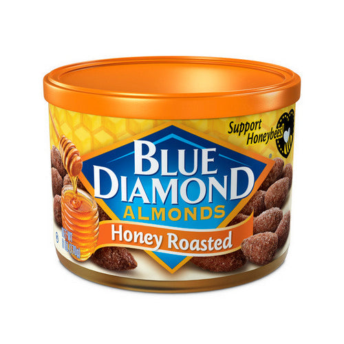 Blue Diamond, Almonds Honey Roasted, 6 Oz