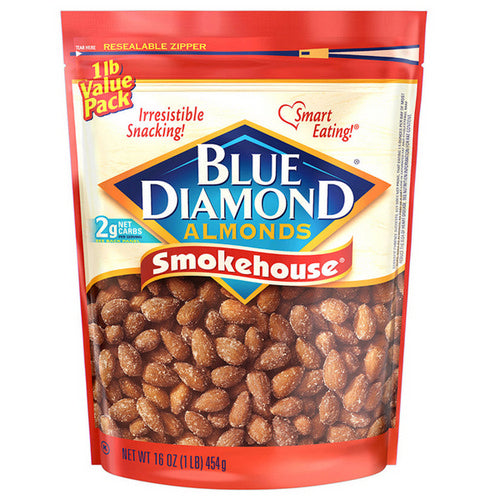 Blue Diamond, Smokehouse Almonds, 16 Oz