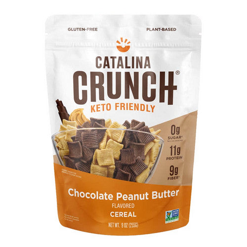 Catalina Crunch, Keto Friendly Cereal Chocolate Peanut Butter, 9 Oz