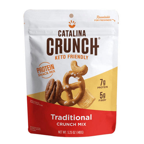 Catalina Crunch, Keto Friendly Snack Traditional Crunch Mix, 5.25 Oz