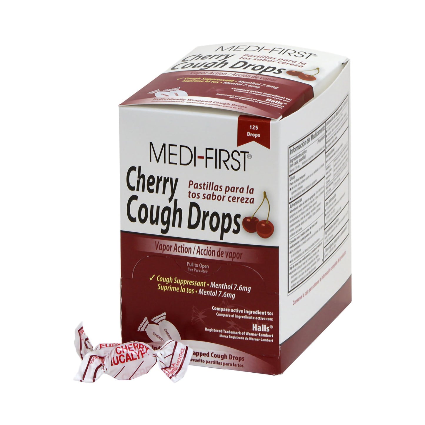 Medi-First Plus Cold and Cough Relief Lozenge - 125 count