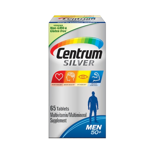 Centrum silver men Multivitamin 50+ 65 count