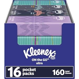 Kleenex On The Go Facial Tissues - 160 count