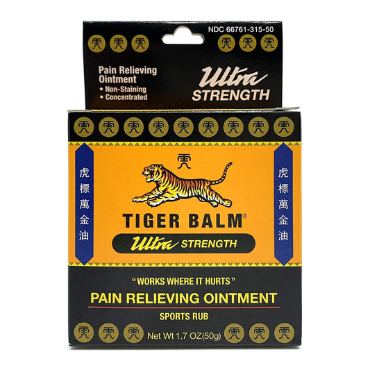 Tiger Balm Ultra Strength Topical Pain Relief Ointment - 1.7 oz.