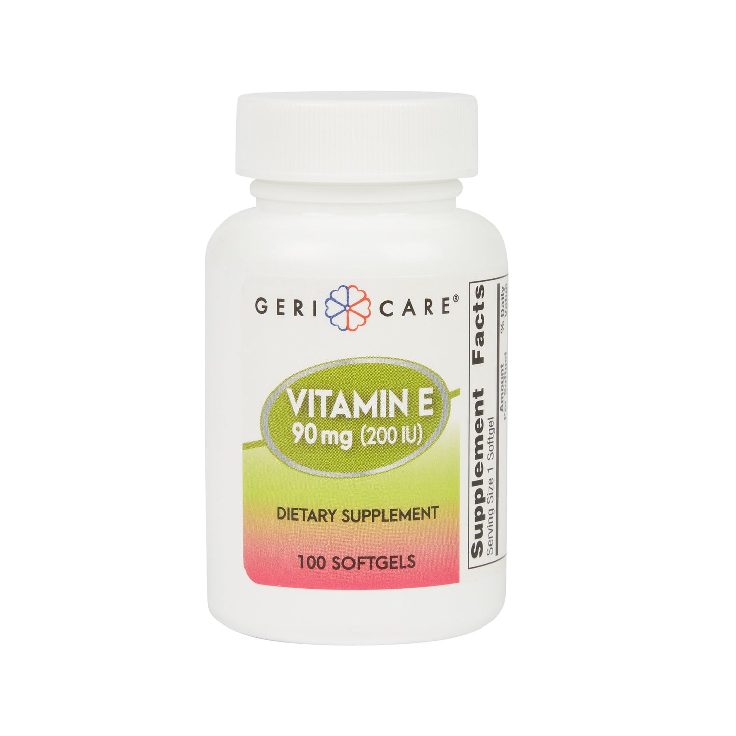 Gericare Vitamin E, 90 mg (200 IU) - 100 count