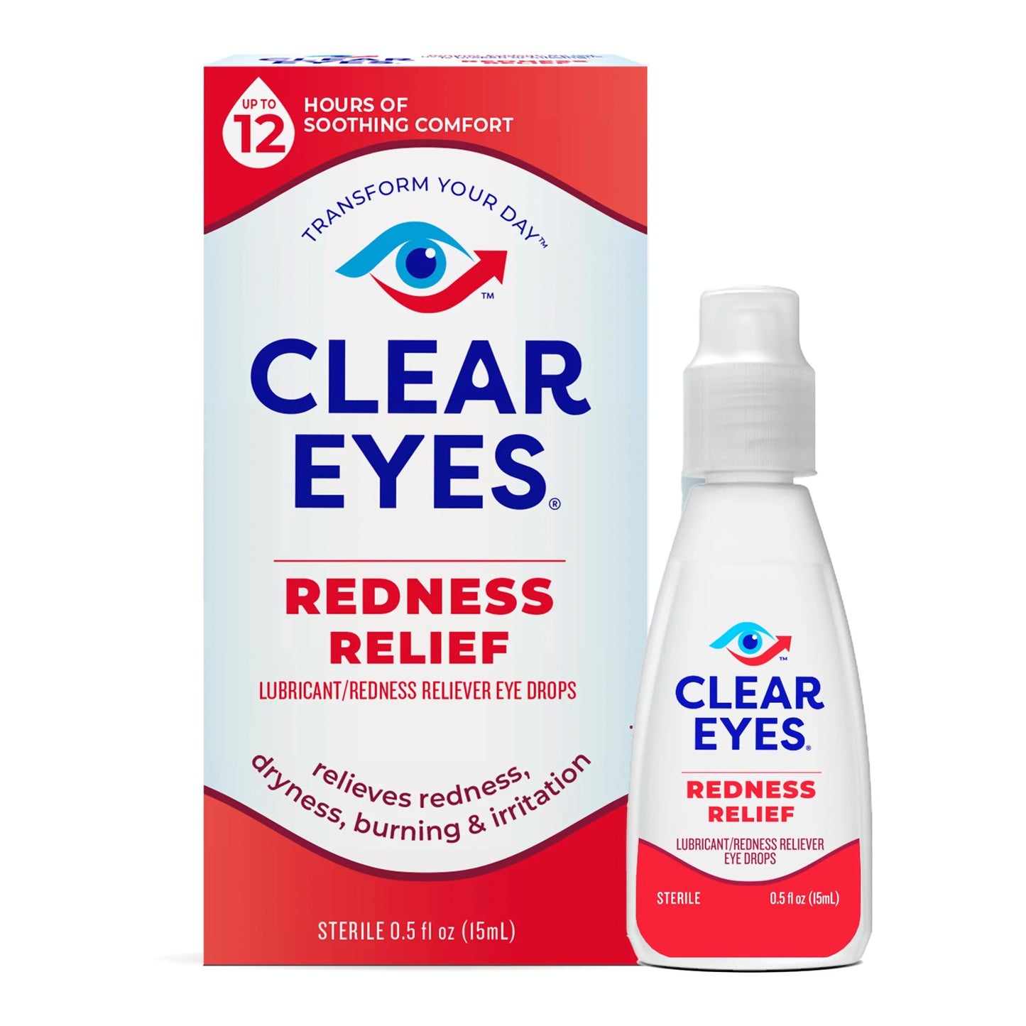 Clear Eyes Allergy Eye Redness Relief Eye Drops - 0.5 Fl Oz