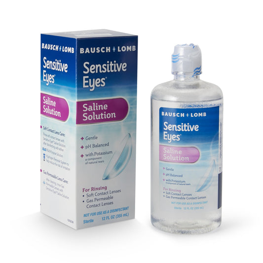 Bausch & Lomb Contact Lens Solution Sensitive eyes - 12 oz.