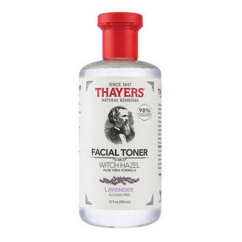 Thayers, Witch Hazel Toner, LAVENDER ALCOHOL FREE, 12 OZ