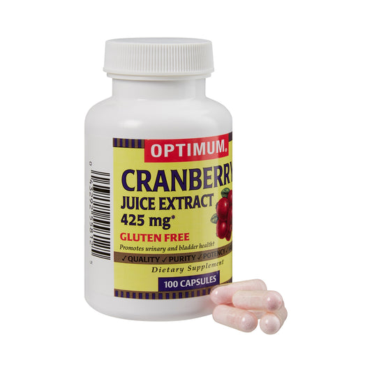 Optimum Cranberry Juice Extract 425 mg - 100 count