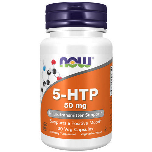 Now Foods, 5-HTP, 50 mg, 30 Caps