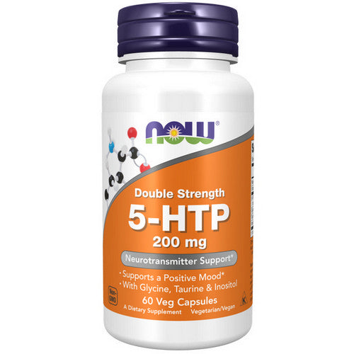 Now Foods, 5-HTP, 200 mg, 60 Vcaps