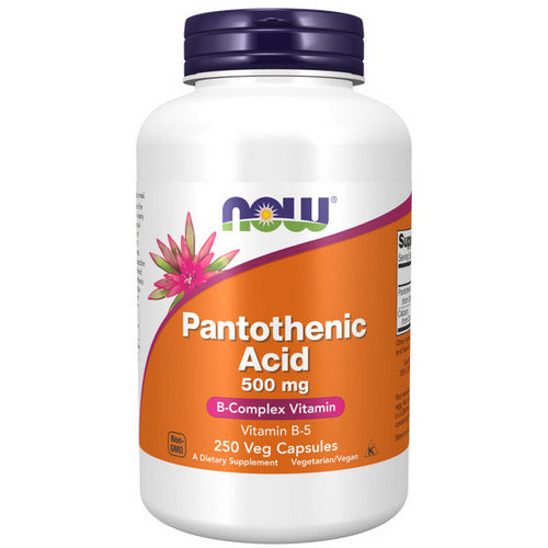 Now Foods, Pantothenic Acid, 500 mg, 250 Caps