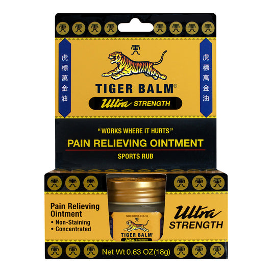 Tiger Balm Ultra Strength Topical Pain Relief Ointment - 0.63 oz