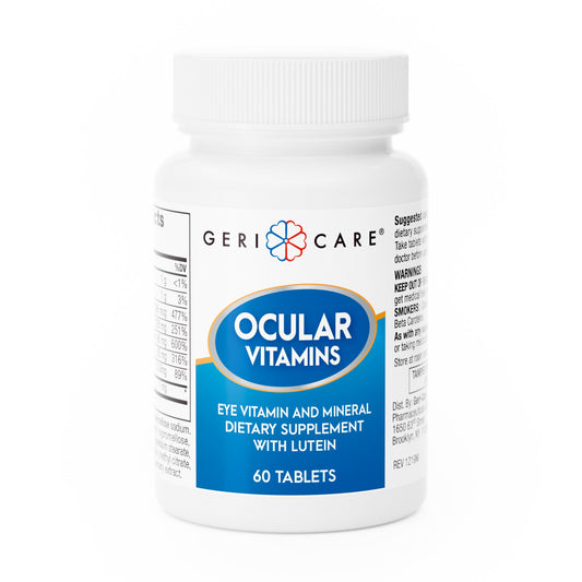 Gericare Eye supplements with Lutein, Ocular Vitamins - 60 tablets