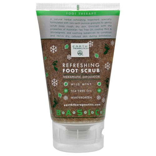 Earth Therapeutics, Foot Scrub Refreshing, 4 Oz