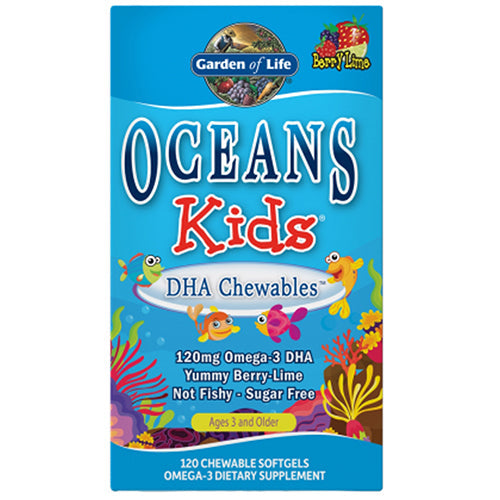 Garden of Life, Oceans Kids, 120 Softgels