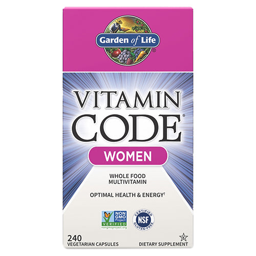 Garden of Life, Vitamin Code, Women's Formula 240 Caps