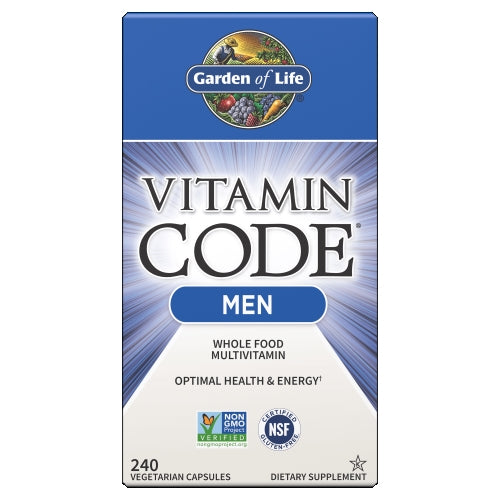 Garden of Life, Vitamin Code, Men's Formula 240 Caps