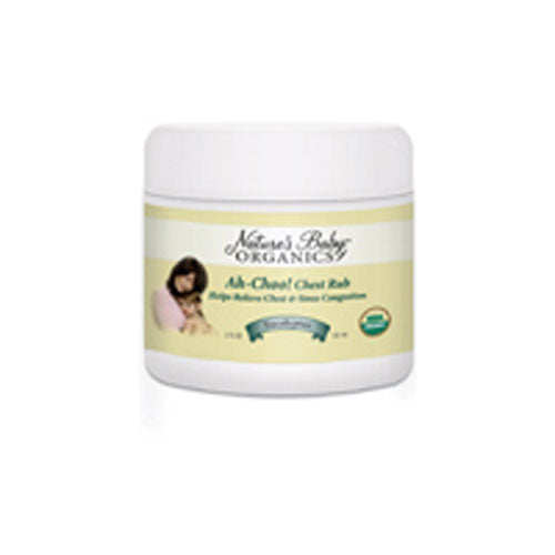 Nature's Baby Organics, Ah-Choo Chest Rub, Eucalyptus 2 oz