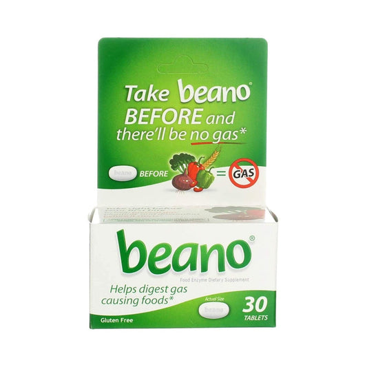 Beano Gas Relief Tablets - 30 tablets