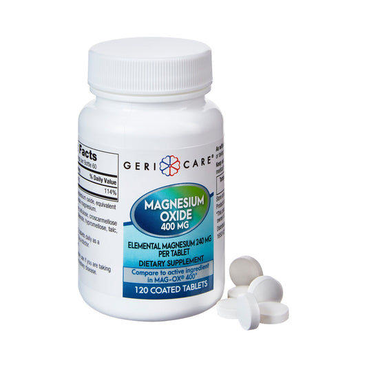 Gericare Magnesium Oxide 400 mg - 120 Tablet