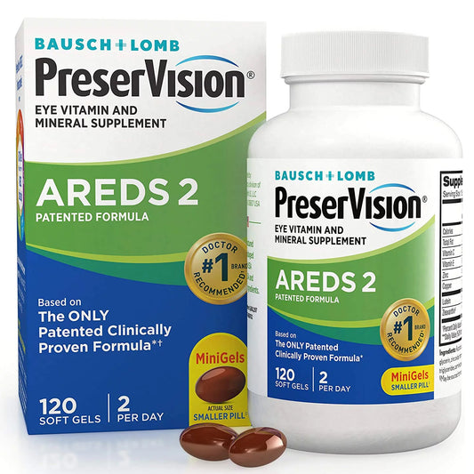 PreserVision AREDS 2 Eye Vitamin and Mineral Supplement - 120 count