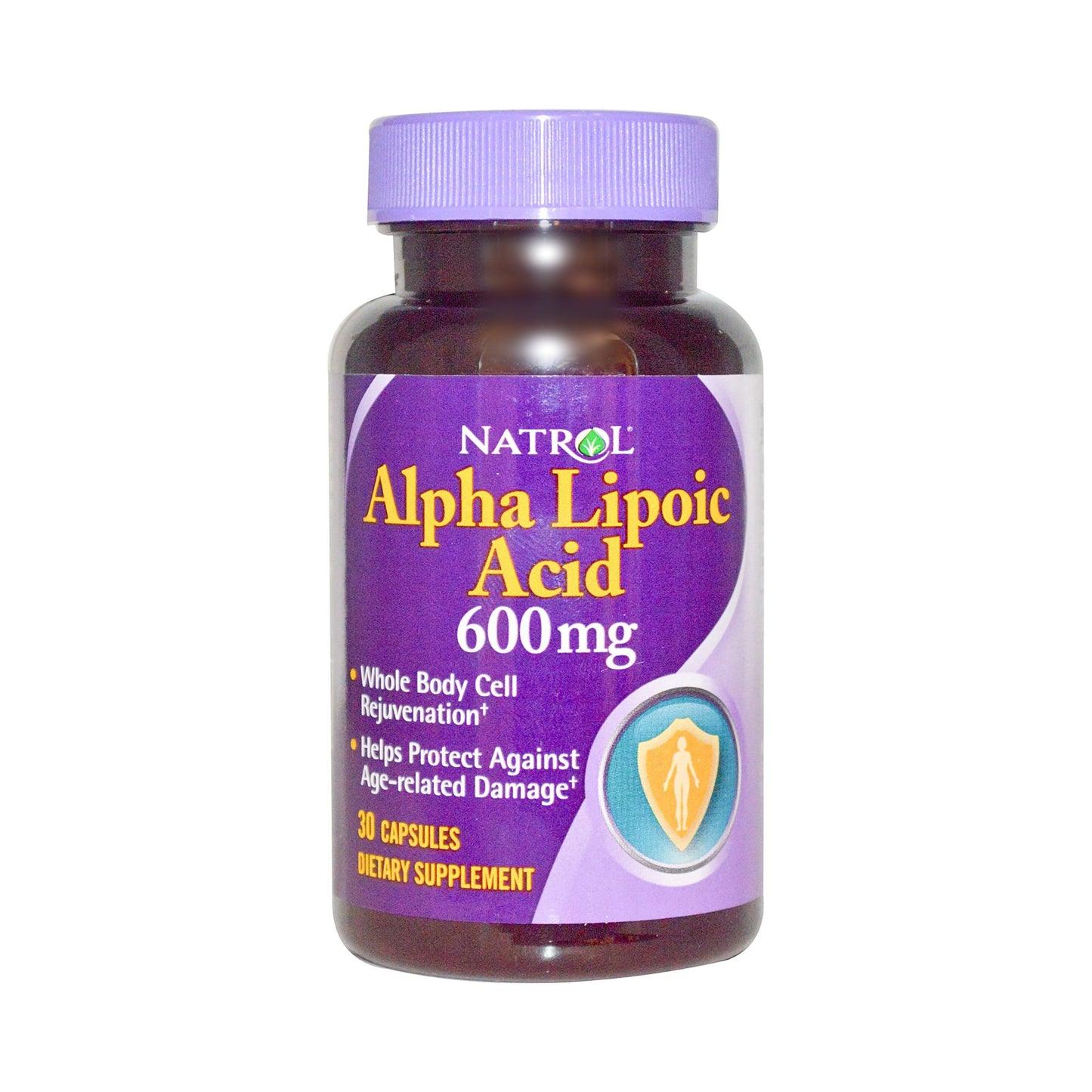 Alpha Lipoic Acid Capsule, 600 mg. - 30 Count