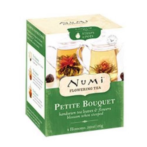 Numi Tea, Petite Bouquet Assorted Flower Tea Sampler, 4 bags