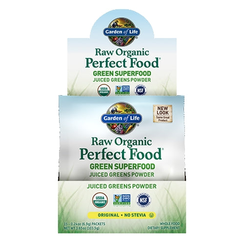 Garden of Life, Perfect Food Raw, 15 pkts