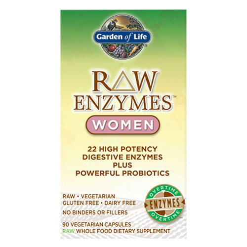 Garden of Life, RAW Enzymes Women, 90 caps