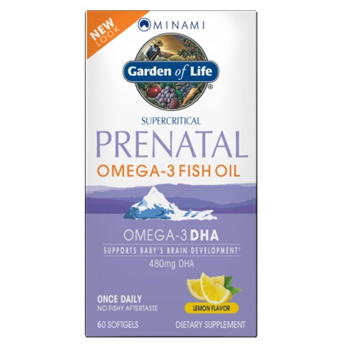 Minami Nutrition, Minami Prenatal, Lemon 60 softgel