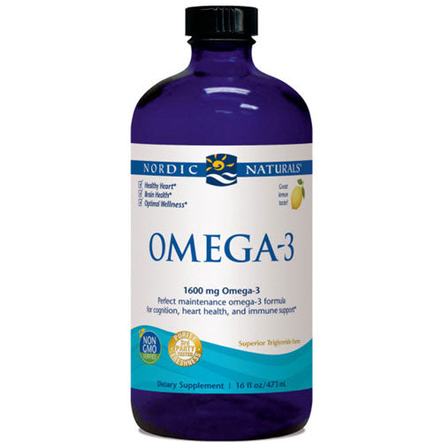 Nordic Naturals, Omega-3, Lemon 16 oz