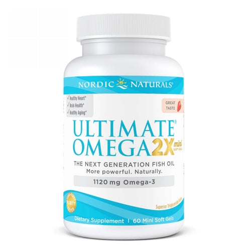 Nordic Naturals, Ultimate Omega 2X Mini, 60 Count