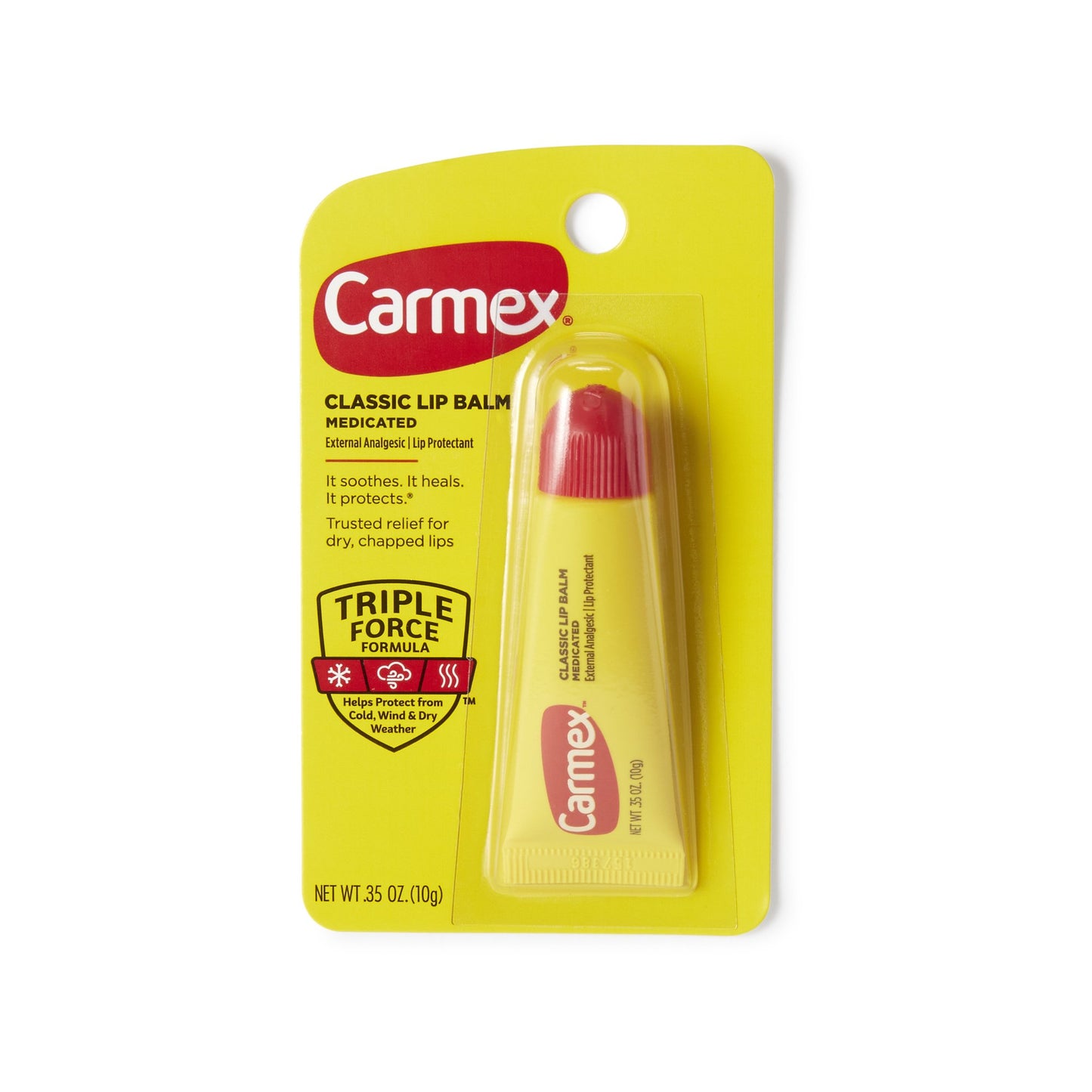 Carmex Moisturizing Lip Balm - 0.35 oz