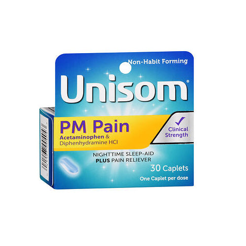 Unisom, Unisom Pm Pain Sleepcaps, 30 tabs