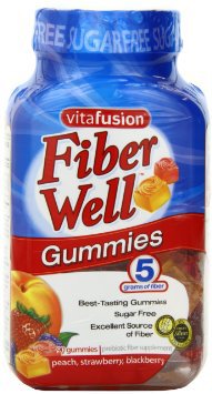 Vitafusion Fiber Well Fiber Supplement Gummies - 90 count