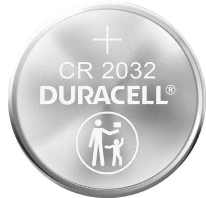 Duracell DL2032 Lithium Medical Battery, 3V - 4 pack