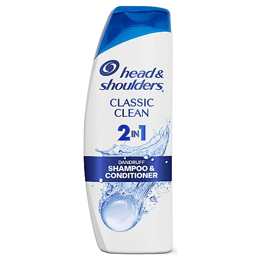 Head & Shoulders 2 In 1 Classic Clean Shampoo, Anti-Dandruff Shampoo + Conditioner- 8.45 Fl Oz